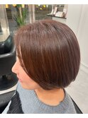 ツヤツヤ明るめカラー　40歳代～60歳代
