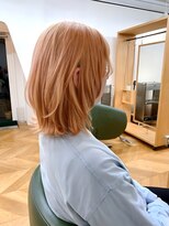 ソエル(soell) クリームオレンジとマッシュレイヤー◇