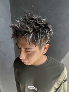 ラ カルモ(LA CALMO) ホワイトメッシュ＆ツイストスパイラル