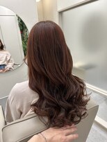 トッカ 広島(tocca)&nbsp;暖色カラー　オレンジ×ピンクブラウン