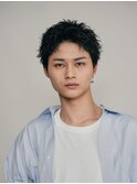 渋谷スパイキーパーマスパイキーショートパーマ刈り上げショート