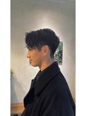 無造作　波巻　ニュアンスマッシュ　センターパート　ツイスパ