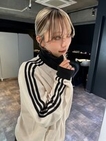 ミル 心斎橋(MIL)&nbsp;抜きっぱなしブロンド/デザイン/ハイトーン/心斎橋/髪質改善