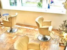 ヘアサロン ケッテ(hair salon kette)の雰囲気（このチェアーもすわり心地◎）