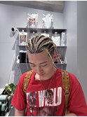 コーンロウスタイル