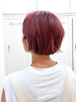 アッシュ 十日市場店(Ash)&nbsp;ピンクボブスタイル