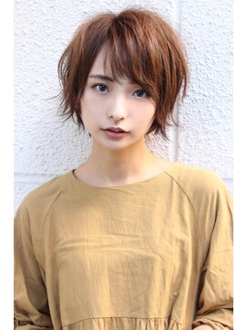 レウナ 外苑前(Reuna) 20代30代40代大人可いショートボブ ニュアンスパーマ