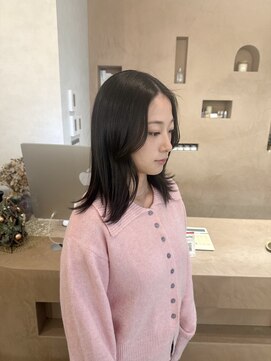 ユッカ 梅田(YUCCA) 【 YUCCA 】大人可愛いオリーブグレージュ/透明感カラー