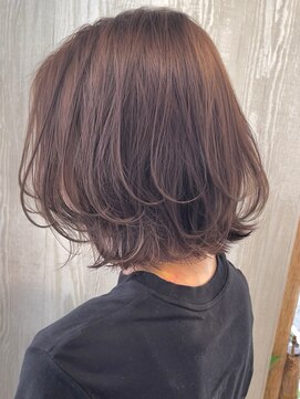 タブーセントラル(TABOO Central) くびれボブ/ラベンダーピンク/Aujuaトリートメント