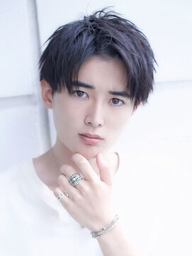 エイド 本店(aid) ビジネスショートアップバング束感スパイシーショート刈り上げ