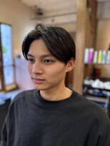 クラッキ ヘアークリエイション(CRAQUE hair creation)&nbsp;爽やかメンズセンターパートショート