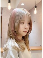 ブロッサム 池袋店(Blossom) イメチェン/デザインカラー/レイヤーカット/前髪/池袋/T.Kubo
