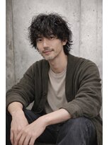 キュー(Cue_)&nbsp;【雰囲気大人メンズに！】波巻きツイストスパイラル/メンズヘア