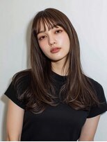 ユニカ オレ(UNIKA ore)&nbsp;ハッシュカットグレージュデザインカラーツートーンカラー北長瀬