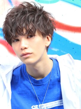 リップス 表参道店(LIPPS) グランジツーブロックスマートマッシュジェントルマン刈り上げ