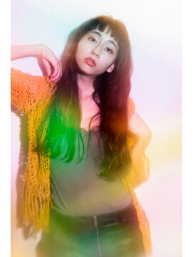 マウロア(MAULOA) 【MAULOA】揺れるワンレン暗髪ロング