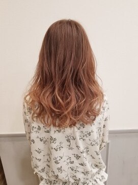 グランシュ 青葉台店(GranCieux) ピンクオレンジグラデーションカラー☆