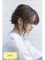 表参道駅/青山　大人かわいいヘアアレンジ　辻幸奈