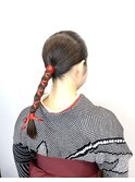 個性派ダウンスタイル