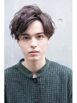 ケアリー 武蔵小杉(Carelly) ビジネスツーブロックOK★かき上げトランクスヘアくせ毛風パーマ