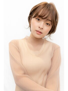 オースティン 門前仲町(AUSTIN) 前髪かき上げイメチェンイヤリングカラーラベンダーカラーくびれ