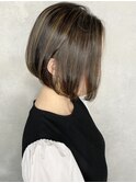 ボブ×ハイライト