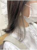 #グレージュイヤリング【池袋/髪質改善/ハイライト】