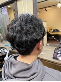 ツーブロックパーマスタイル