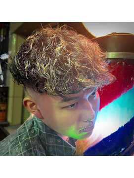 ヒロギンザバーバーショップ 大宮店(HIRO GINZA BARBER SHOP) スペインカール　大宮　埼玉　メンズパーマ