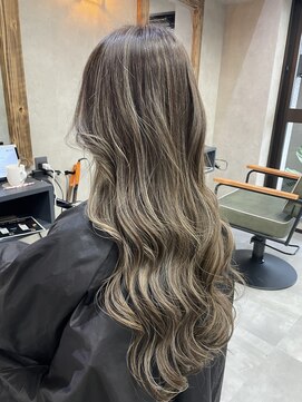 サニー 渋谷(SUNNY) グレーベージュニュアンスカラーアッシュミルクティー