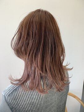 ヘアー アイス 御器所本店(HAIR ICI) 20代30代40代デザインカラーグラデーションブリーチ小顔