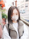 #ハイライト#ボブ#グレージュ#外国人風カラー
