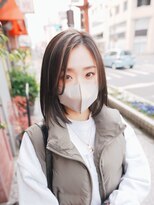 ボアップ 松山店(boappu)&nbsp;#ハイライト#ボブ#グレージュ#外国人風カラー