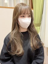 リタ(Lita)&nbsp;★ブリーチなし/ミルクティーカラー/インナーホワイトベージュ★