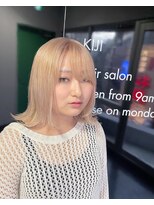 キジ(KIJI)&nbsp;★ホワイトミルクティー×外国人風カラー★詳細はブログまで