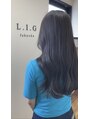 リグフクオカ(L.I.G fukuoka)&nbsp;トーンダウンで艶髪♪