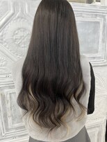 ハイエクステンション 京都駅前店(Hi-Extension) ブラック×ミルクティー@dresser____073