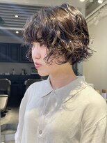 フィルムス 表参道(FILMS)&nbsp;レイヤーカット/ウェットへア/オリーブベージュ/表参道