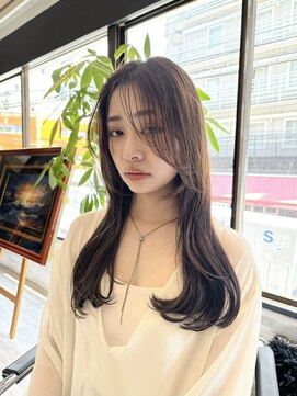 マルパマーパマーパ(marpa marpa marpa) ワンカールパーマ×ベージュカラーで大人ヌーディーmix