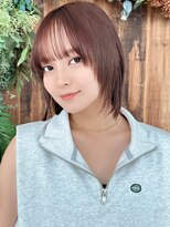 ラフィス ヘアー バンビ 近鉄奈良店(La fith hair bambi)&nbsp;【La fith】ショートボブ×顔周りレイヤー×ブリーチなし