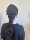 お呼ばれヘアセット