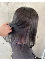 キミとトモに&nbsp;パープル×インナーカラー