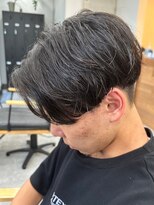 フゥ 宇都宮(FeU) 波巻きスパイラルパーマツイストパーマメンズマッシュパーマ