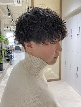 クーナバイトマト 横浜(Cuna by TOMTO) 【RYOSUKE】メンズパーマ_ツーブロック_波巻きスパイラル