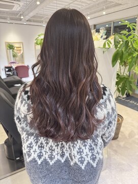 マルフェ 天王寺(marfe) 艶髪大人ブラウン　チョコレートブラウン　透明感カラー