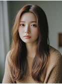 イメチェン/美髪/外ハネボブ/ワイドバング/髪質改善/縮毛矯正