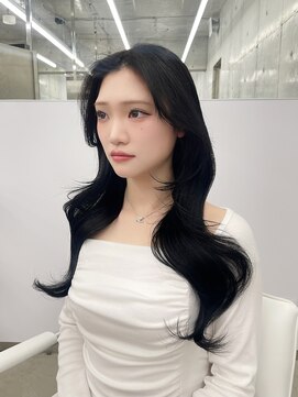 エヌアイ オモテサンドウ(ni omotesando) 韓国ヘア/ダークグレージュ/赤み消しカラー 上野