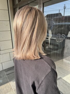 ラス(Las) ミルクティーブロンド