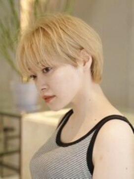 ワン 川崎(ONE) オリーブベージュ/ウェットヘア /レイヤーカット /川崎