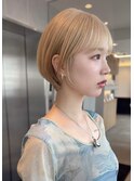 ショートカットショートヘアコンパクトショートボブ丸みショート